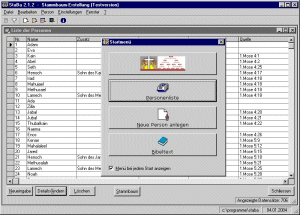 Screenshot StaBa 2.2.0