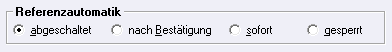 Referenzautomatik