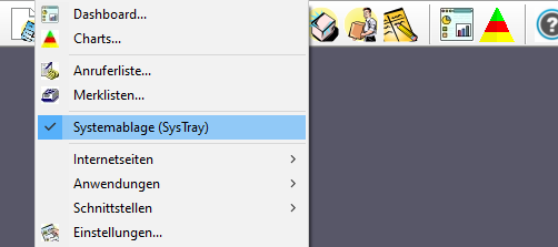 Systemablage (Systray)