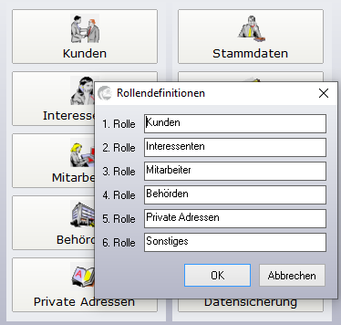 Rollendefinitionen
