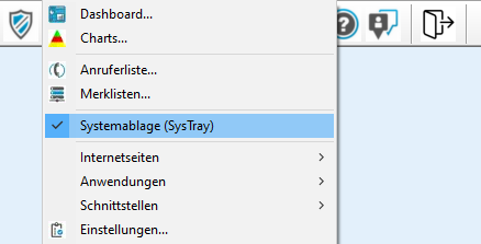 Systemablage (Systray)